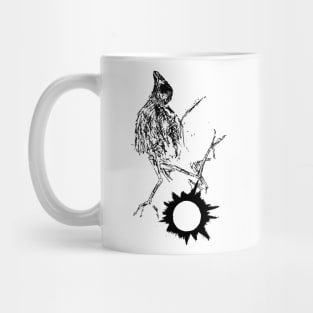 Little Bird (black) Mug